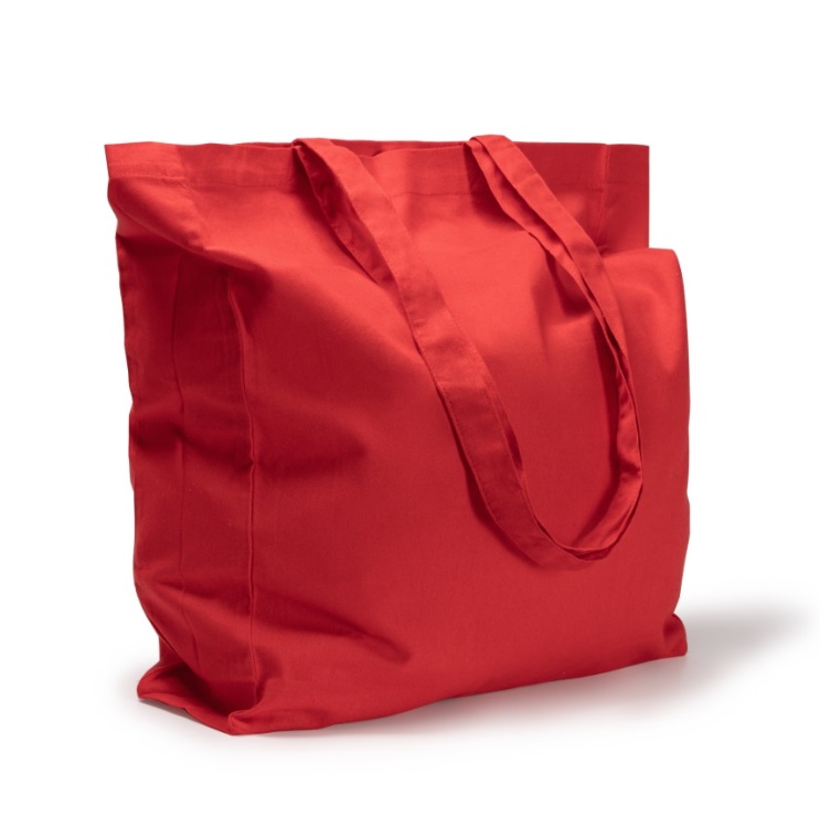 Torba bawełniana z wszytym dnem i bokami do nadruku